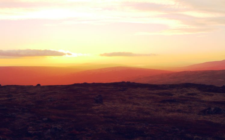 sunrise, Over, The, Hills HD Wallpaper Desktop Background