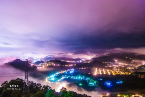 taiwan, Lights, Dusk, China, Evening