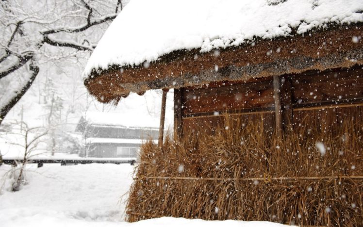 japan, Snow, Houses, Nation, Japan HD Wallpaper Desktop Background