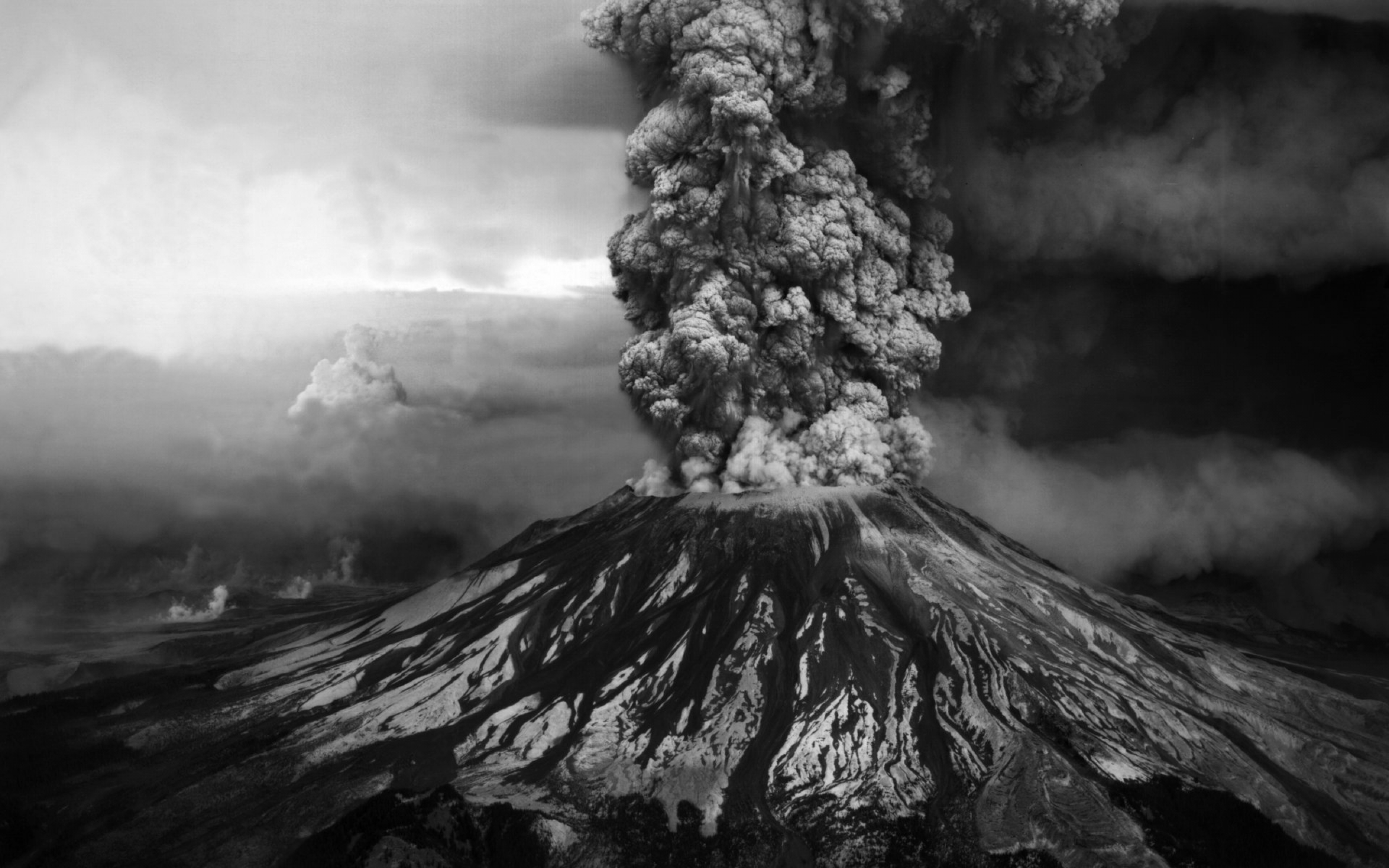 volcanic, Eruption Wallpaper