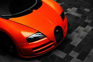 orange, Bugatti, Sport, Car