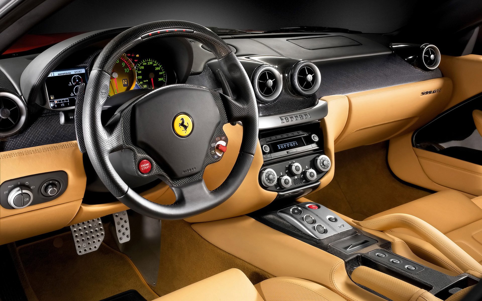 ferrari, Interior Wallpaper