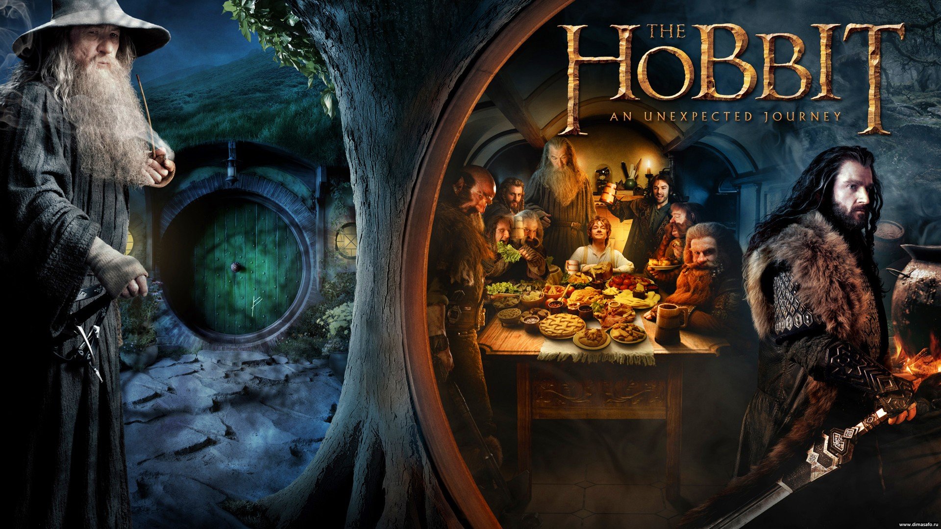 hobbit, Unexpected, Journey, Lotr, Adventure, Fantasy, Lord, Rings Wallpaper