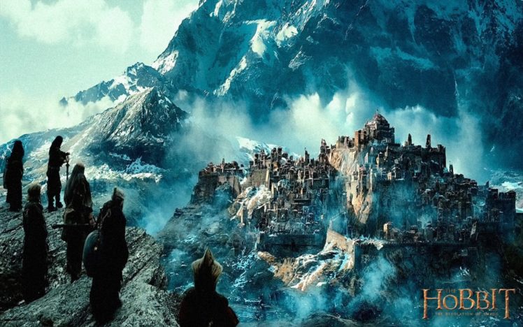 hobbit, Desolation, Smaug, Lotr, Lord, Rings, Adventure, Fantasy HD Wallpaper Desktop Background