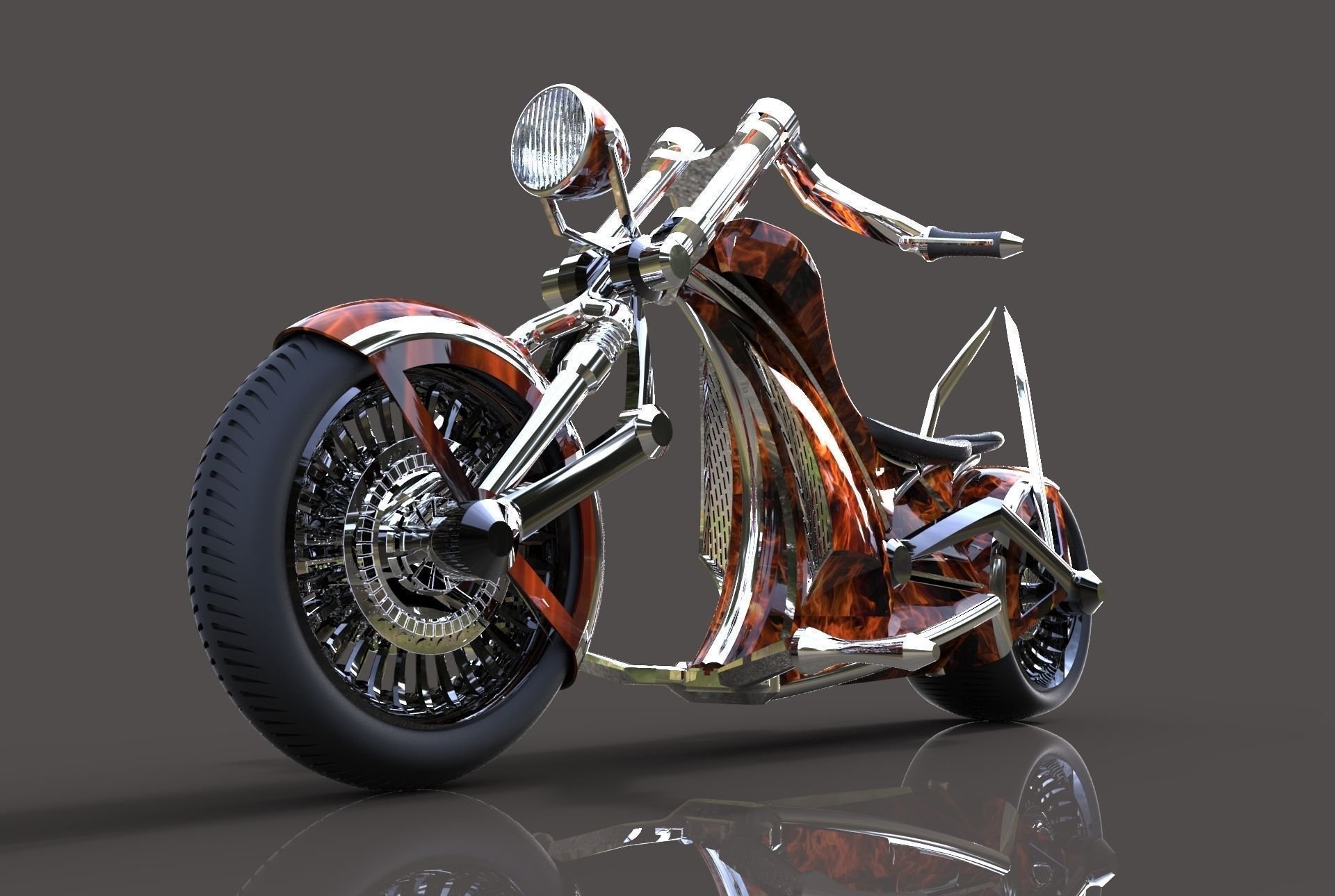 chopper, Bike, Tuning, Motorbike, Motorcycle, Hot, Rod, Rods, Custom Wallpaper