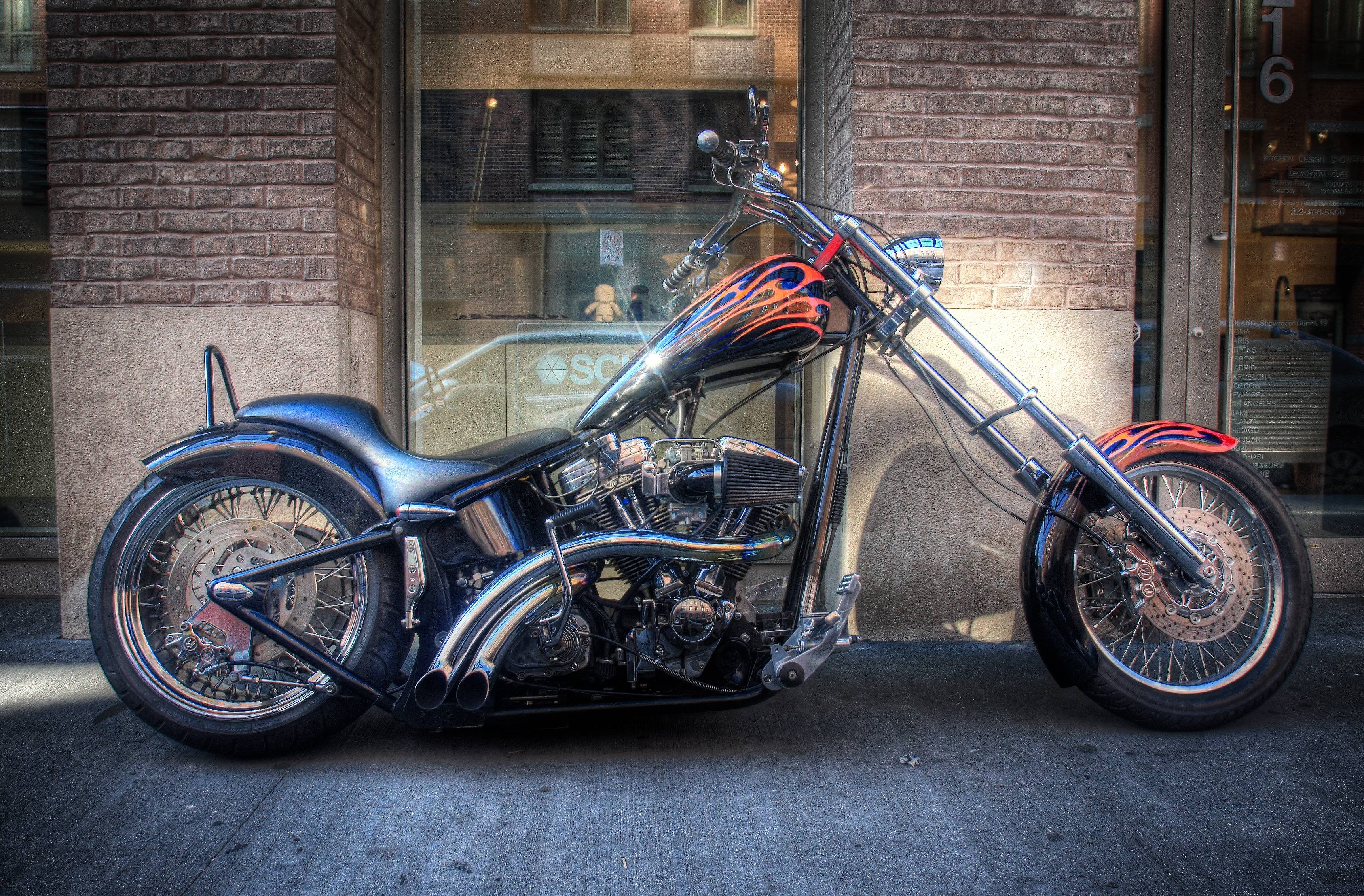 chopper, Bike, Tuning, Motorbike, Motorcycle, Hot, Rod, Rods, Custom Wallpaper