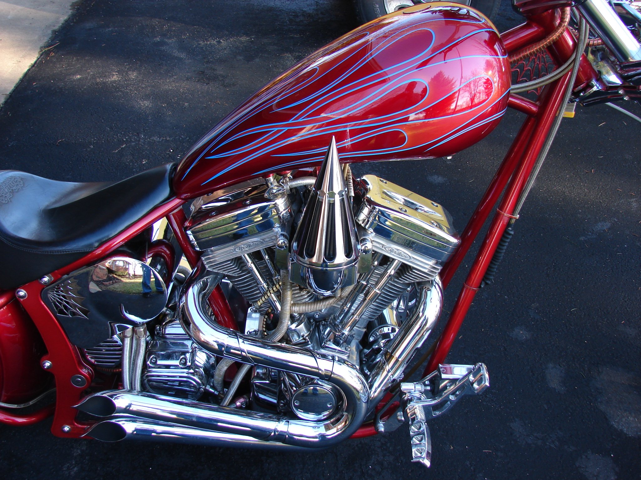 chopper, Bike, Tuning, Motorbike, Motorcycle, Hot, Rod, Rods, Custom Wallpaper