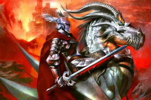 dragonlance, Comics, Fantasy, Art, Dragon, Warrior, Knight, Armor