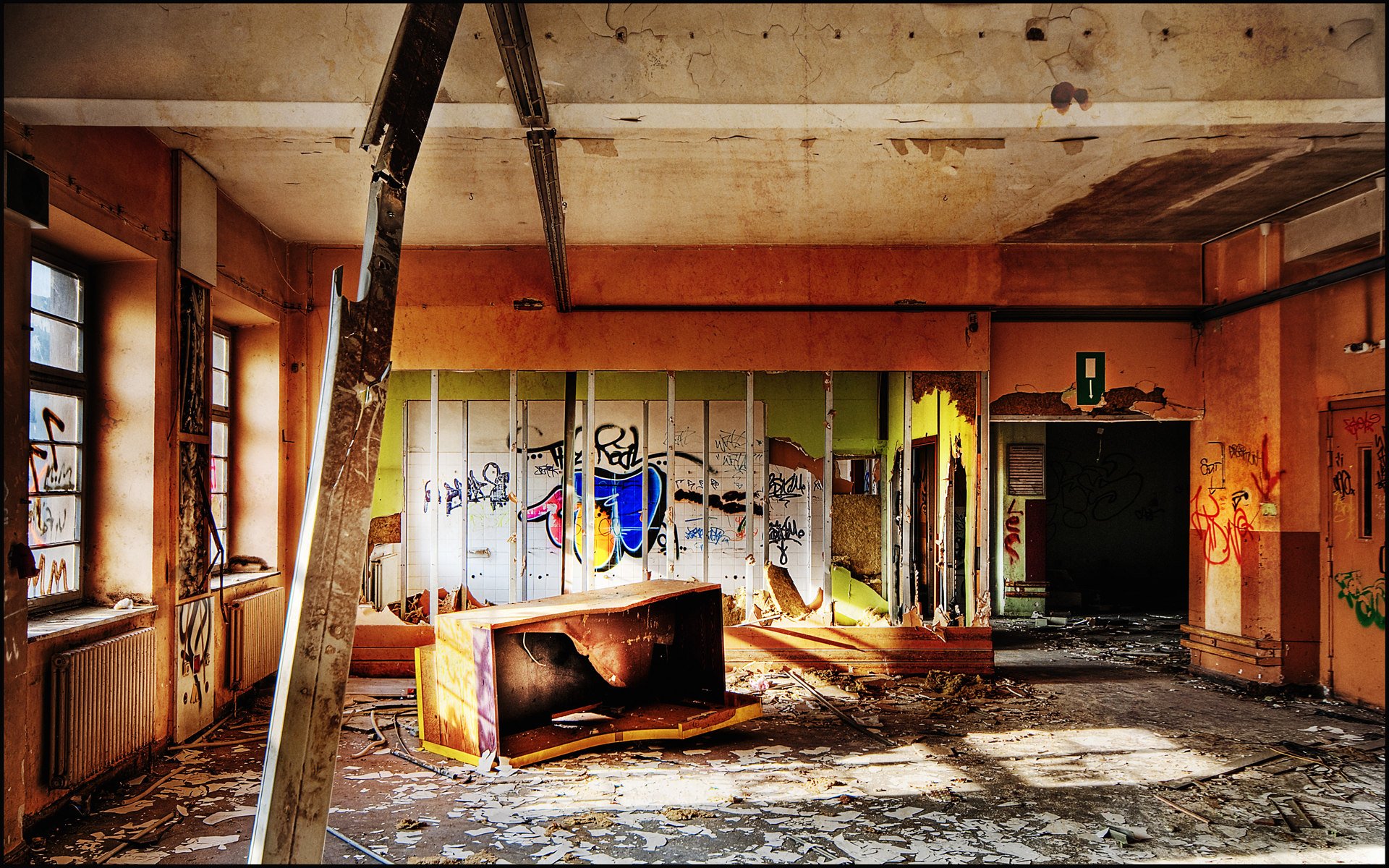 abandoned, Buildings, Building, Desrted, Ruins, Design, Decay Wallpaper