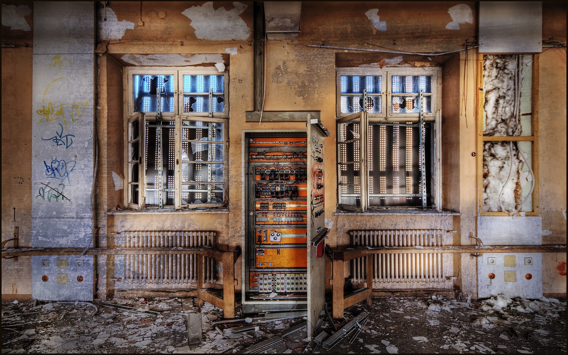 abandoned, Buildings, Building, Desrted, Ruins, Design, Decay Wallpaper