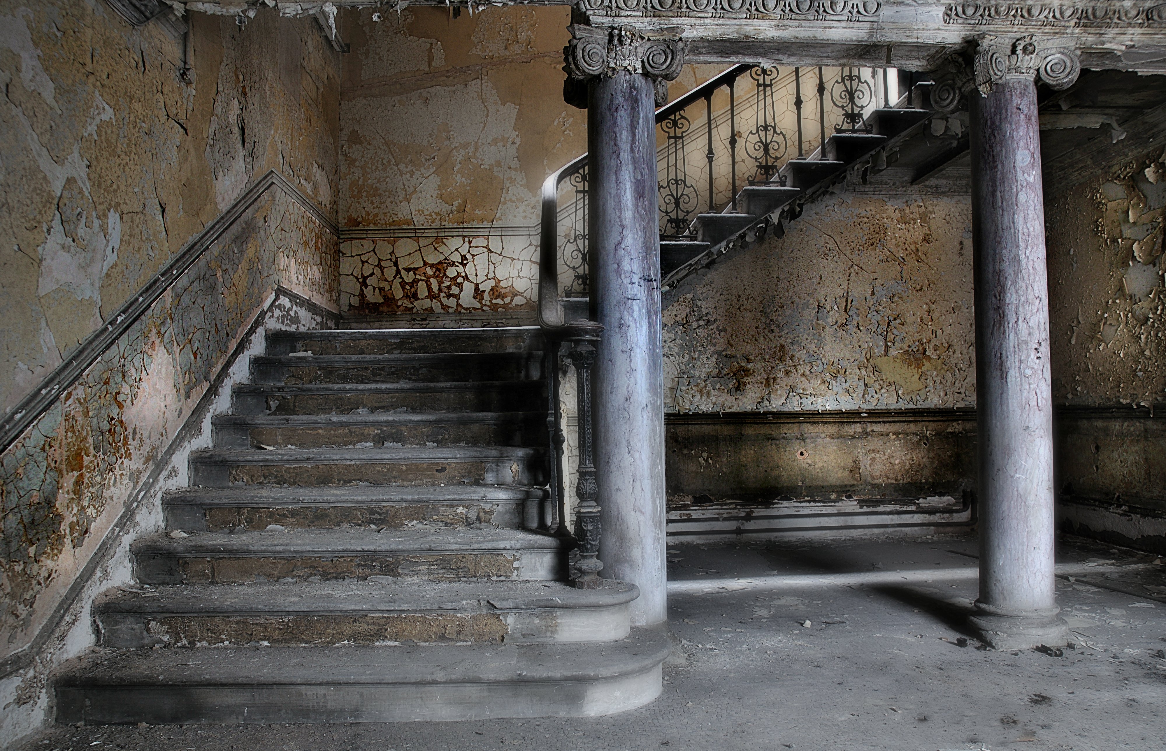 abandoned, Buildings, Building, Desrted, Ruins, Design, Decay Wallpaper