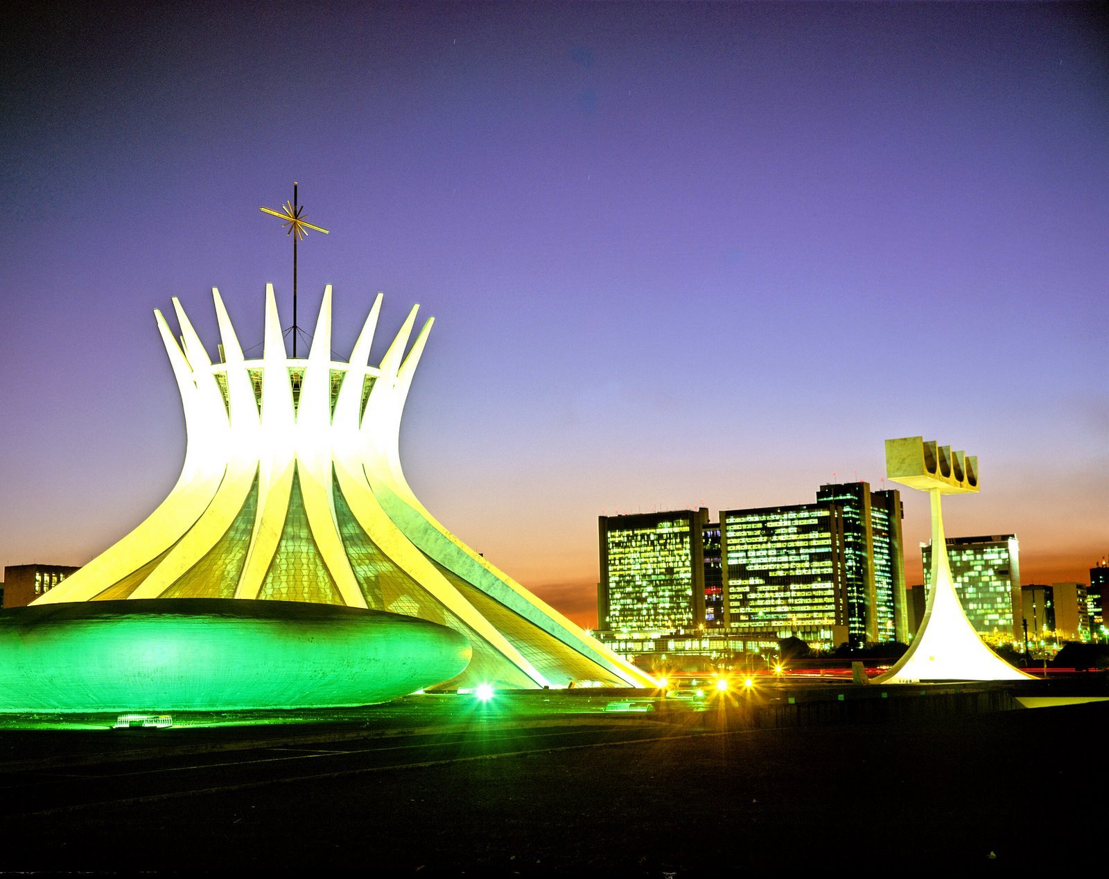 brasilia, Brazil, Catedral, Metropolitana, Capital, City, Landscape, Distrito, Federal, President Wallpaper