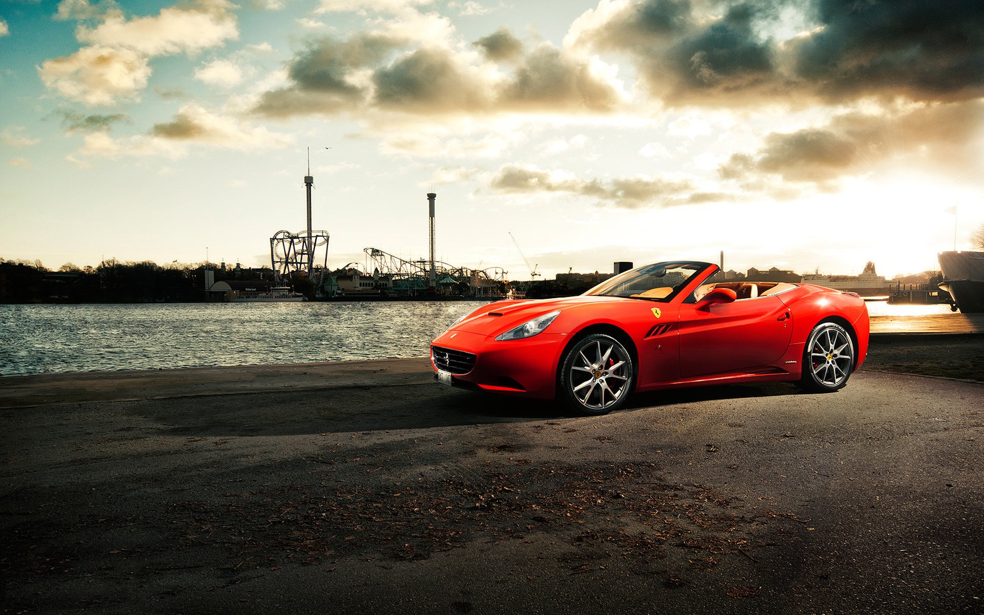 ferrari, California Wallpaper