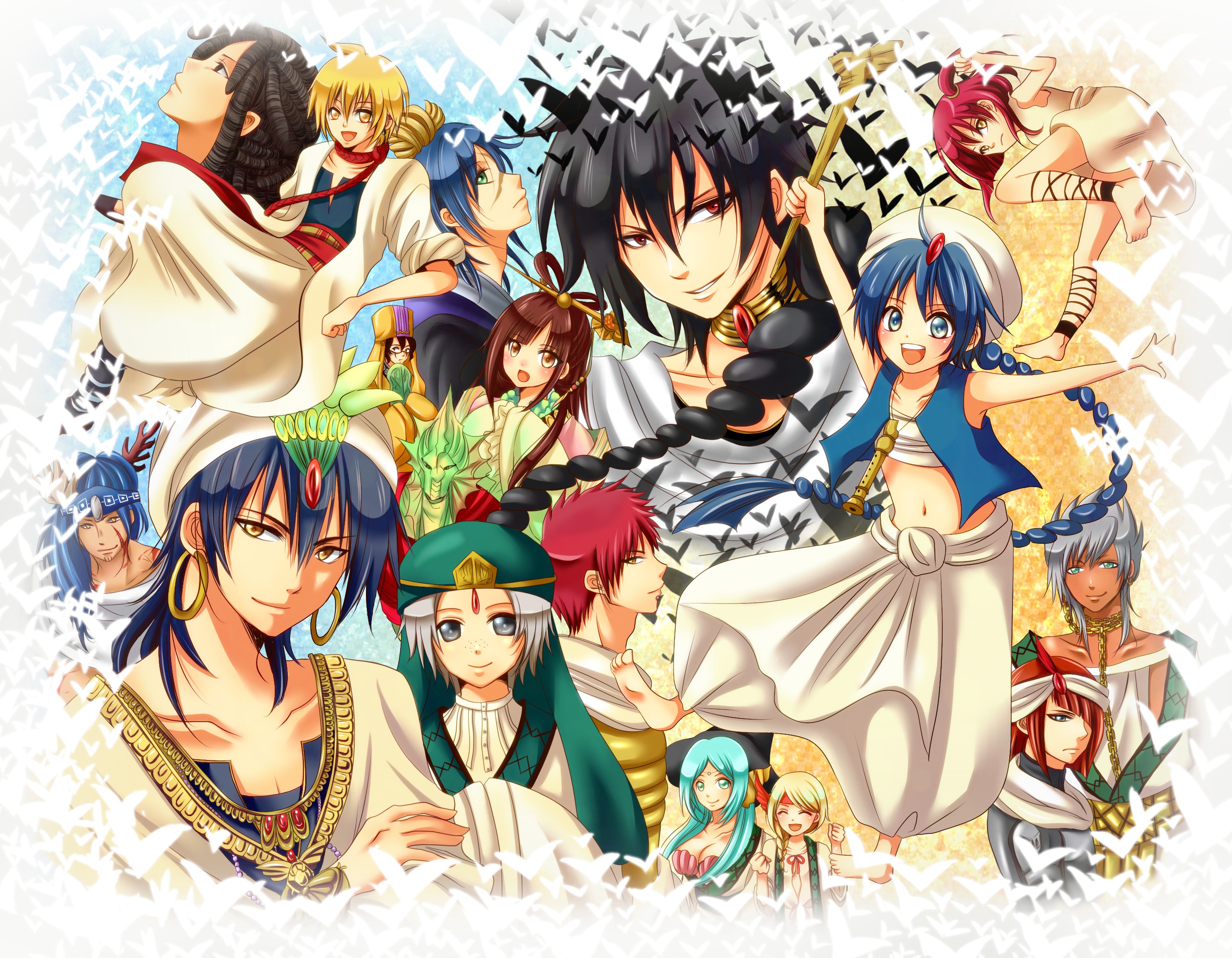  magi The Labyrinth Of Magic  Wallpapers HD Desktop 