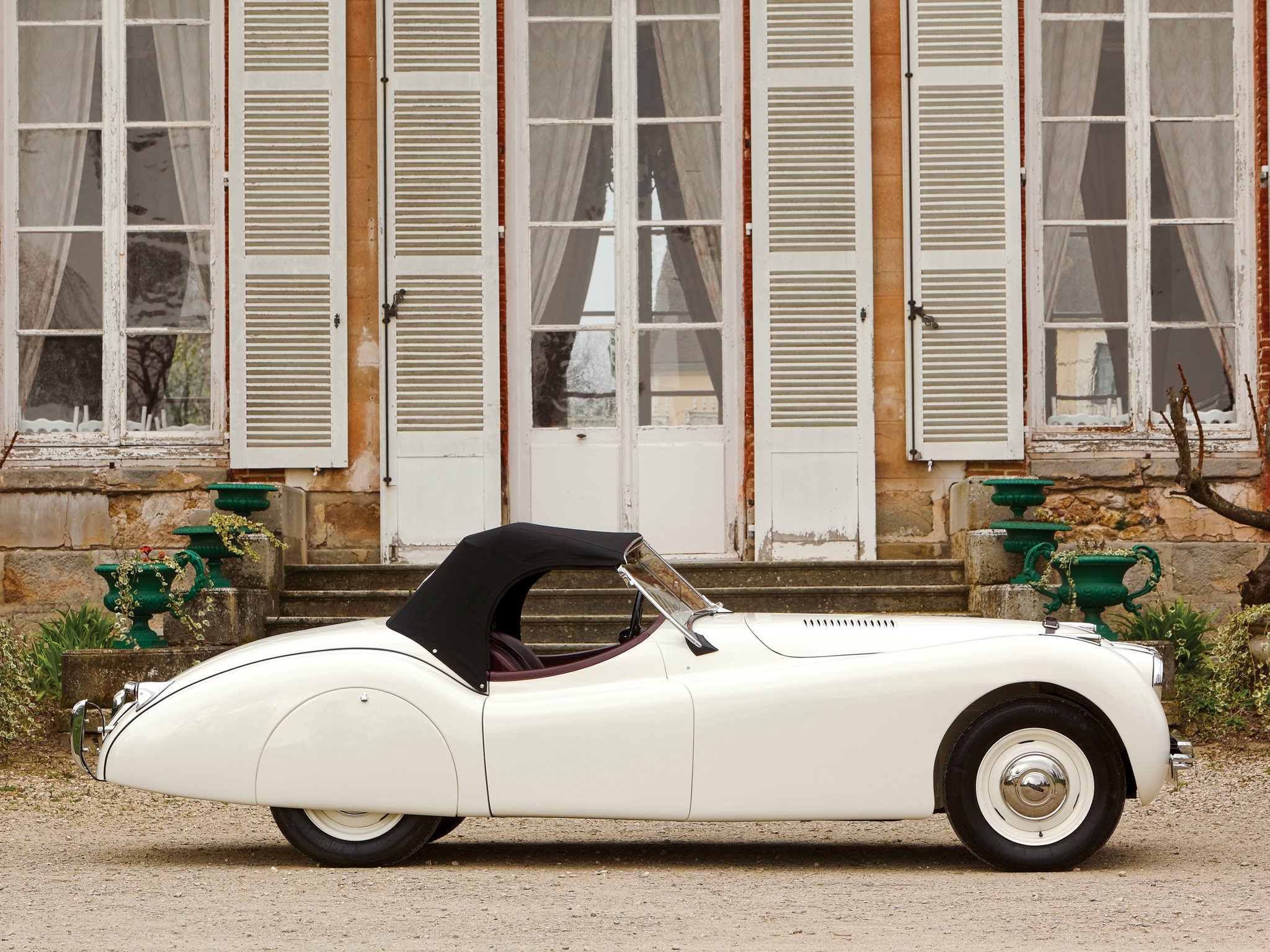 1948, Jaguar, Xk120, Alloy, Roadster, Retro Wallpaper