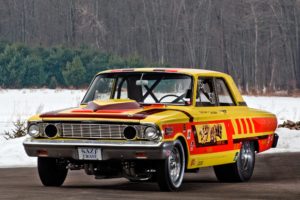 1964, Ford, Fairlane, Thunderbolt, V 8, Race, Racing