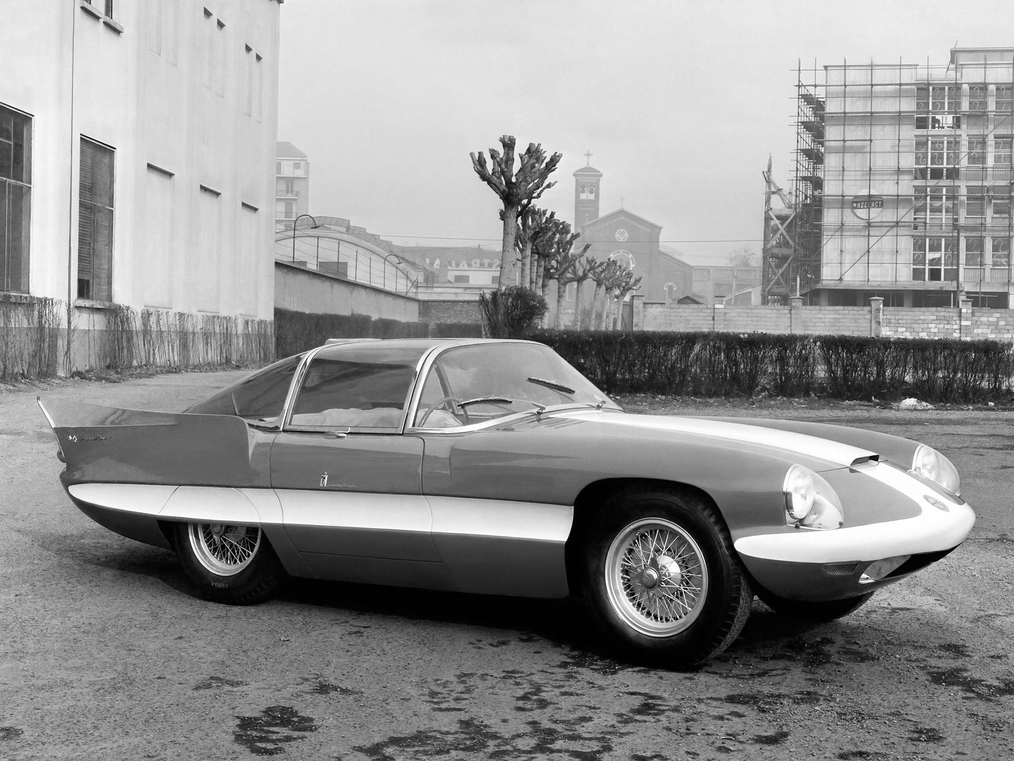 1956, Alfa, Romeo, 6 c, 3000, C m, Coupe, Super, Flow, I i,  1361 , Retro Wallpaper