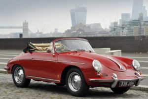 1960 62, Porsche, 356b, 1600, Super, Cabriolet, Reutter, Uk spec, 356, Retro