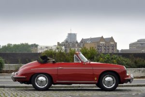 1960 62, Porsche, 356b, 1600, Super, Cabriolet, Reutter, Uk spec, 356, Retro
