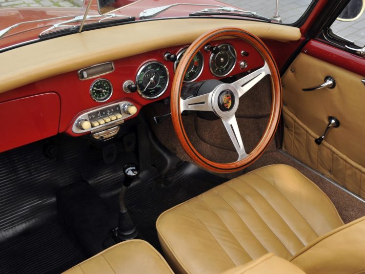 1960 62, Porsche, 356b, 1600, Super, Cabriolet, Reutter, Uk spec, 356, Retro, Hq HD Wallpaper Desktop Background