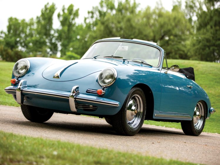 1961, Porsche, 356b, 1600, Cabriolet, Retro, 356 Wallpapers HD ...