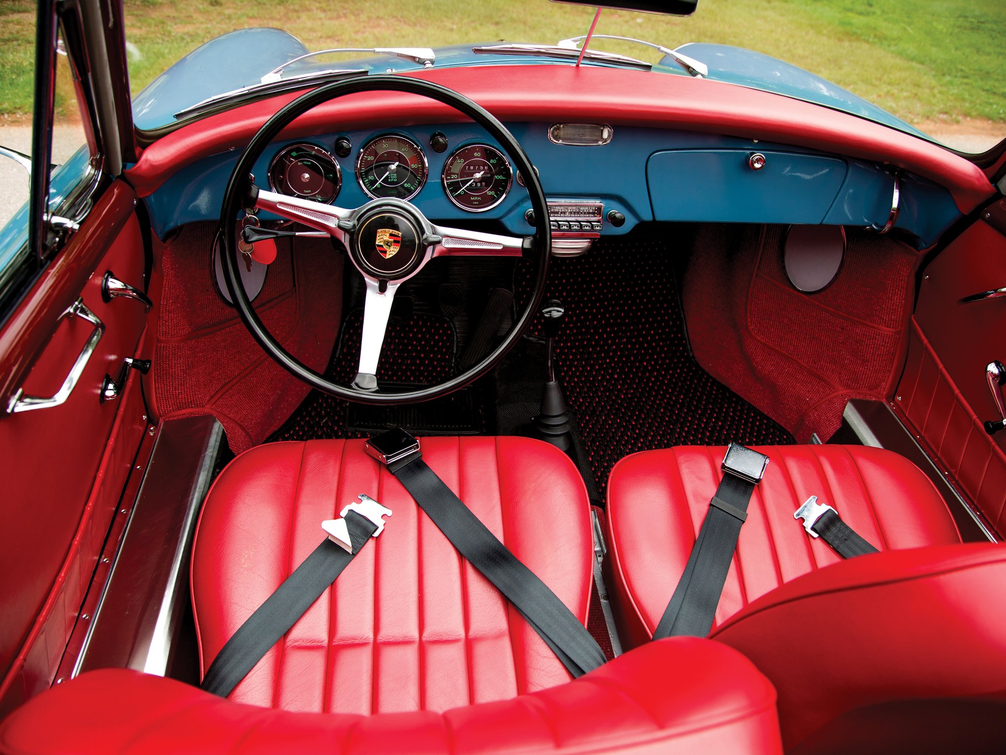 1961, Porsche, 356b, 1600, Cabriolet, Retro, 356 Wallpaper