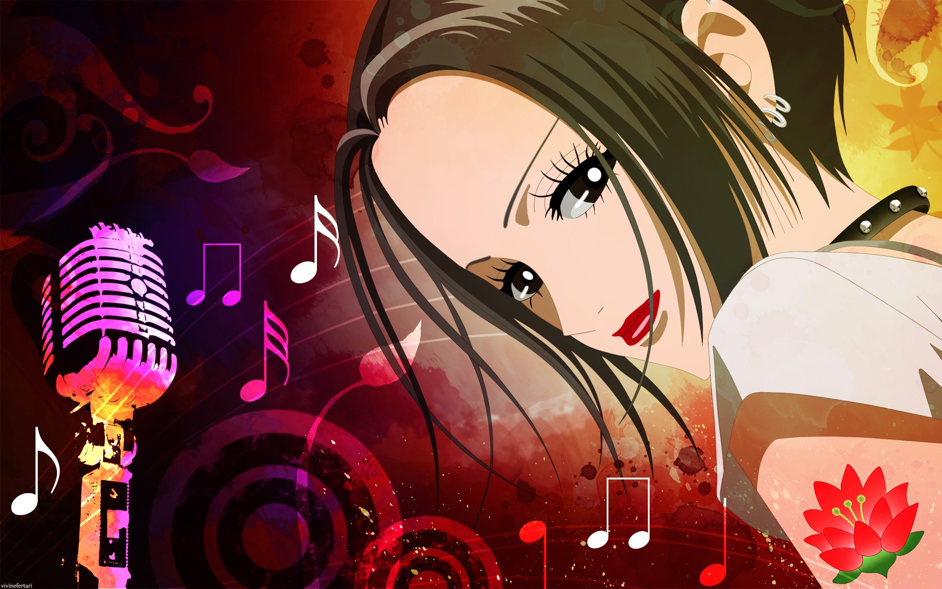 nana, Tattoo, Music, Microphone Wallpaper