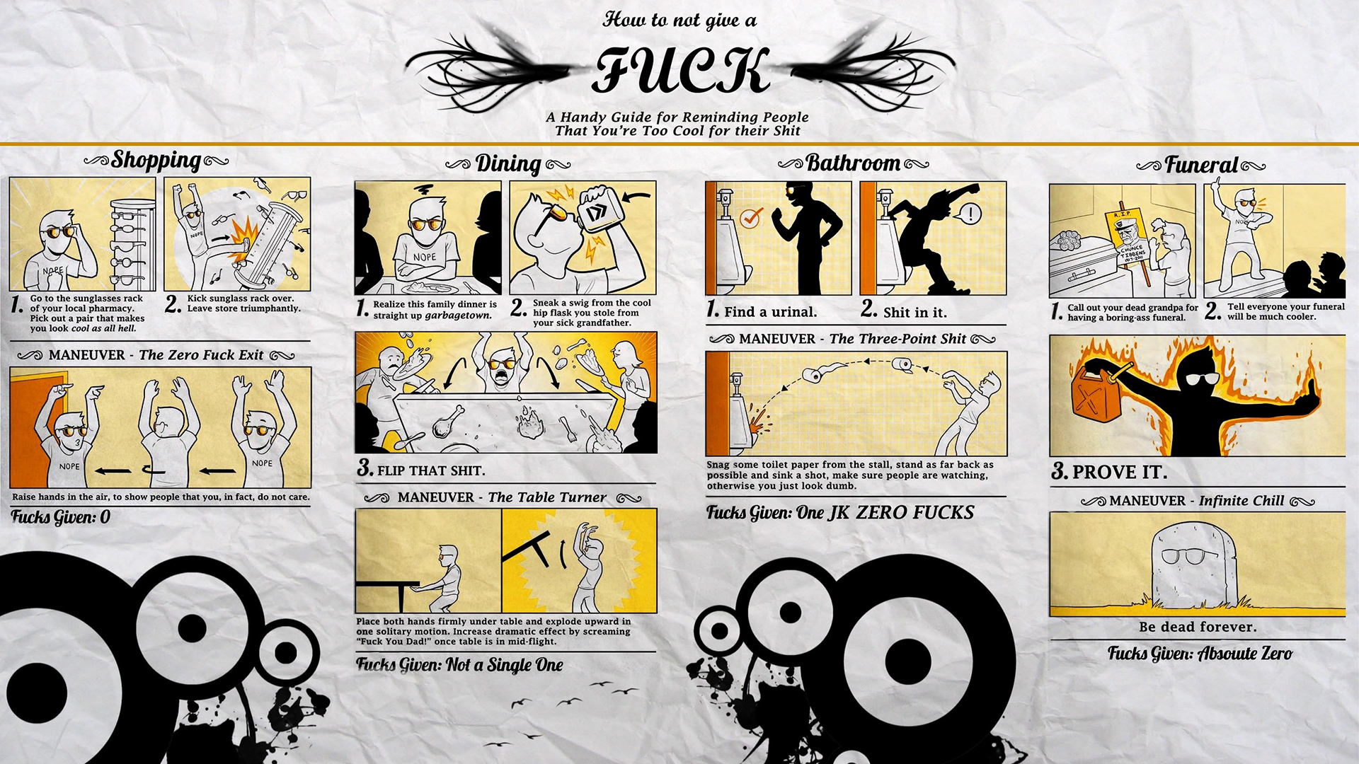 dgaf, Paper, Swearing, Comics, Humor, Funny, Sadic, Cool Wallpaper