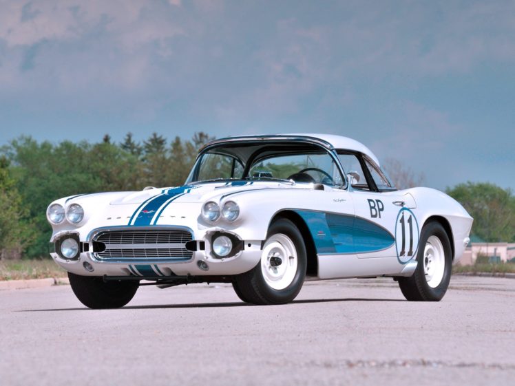 1961, Chevrolet, Corvette, 283, 315hp, Fuel, Injection, Scca, B production, Race,  c 1 , Racing, Muscle HD Wallpaper Desktop Background