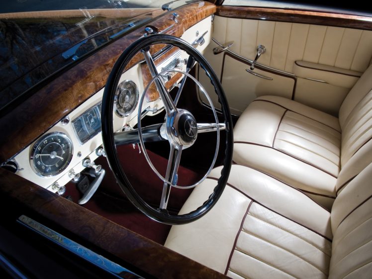 1951 55, Mercedes, Benz, 220, Cabriolet, A,  w187 , Luxury, Retro HD Wallpaper Desktop Background