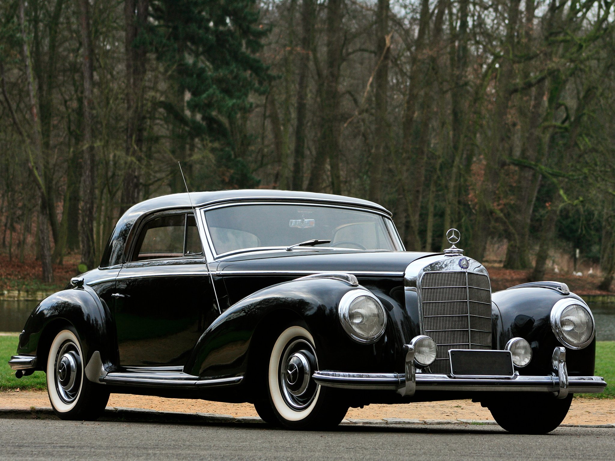 1951 55, Mercedes, Benz, 300s, Coupe,  w188 , Retro, Luxury, 300 Wallpaper