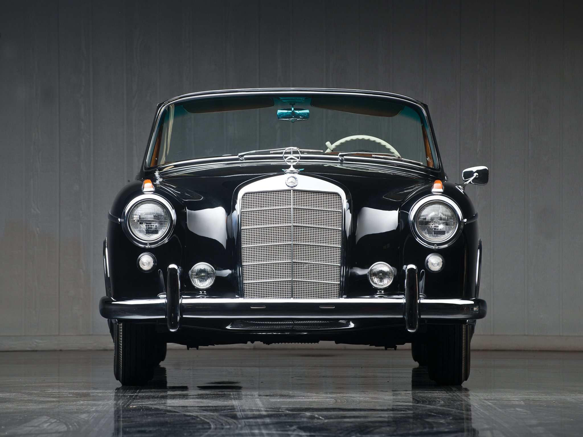 1956 59, Mercedes, Benz, 220s, Cabrio, w180 ii , Luxury, Retro