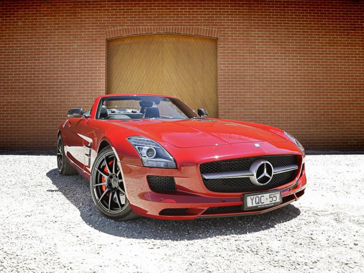 2011, Mercedes, Benz, Sls63, Amg, Roadster, Au spec,  r197 , Sls, Supercar HD Wallpaper Desktop Background