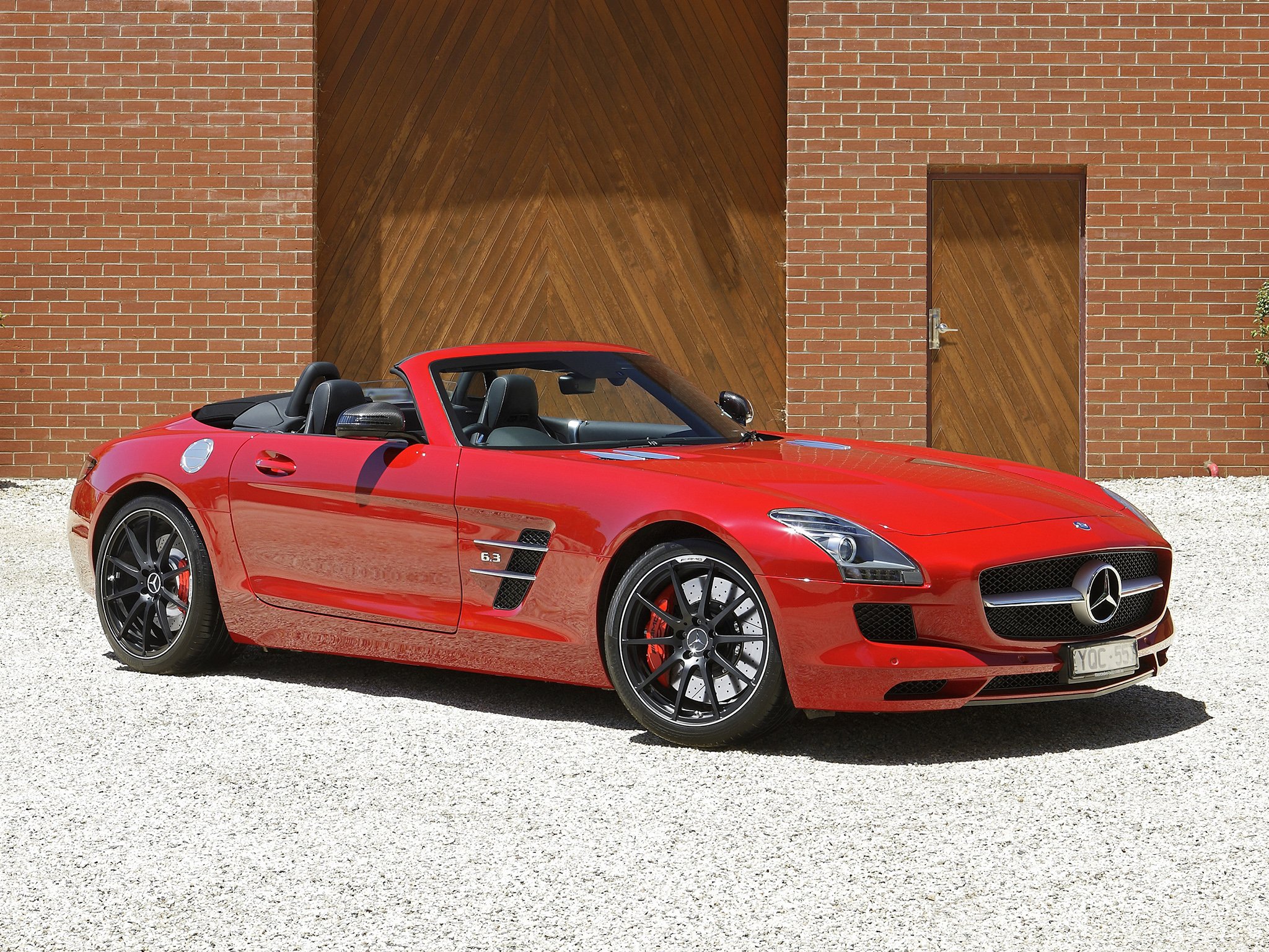 2011, Mercedes, Benz, Sls63, Amg, Roadster, Au spec,  r197 , Sls, Supercar Wallpaper