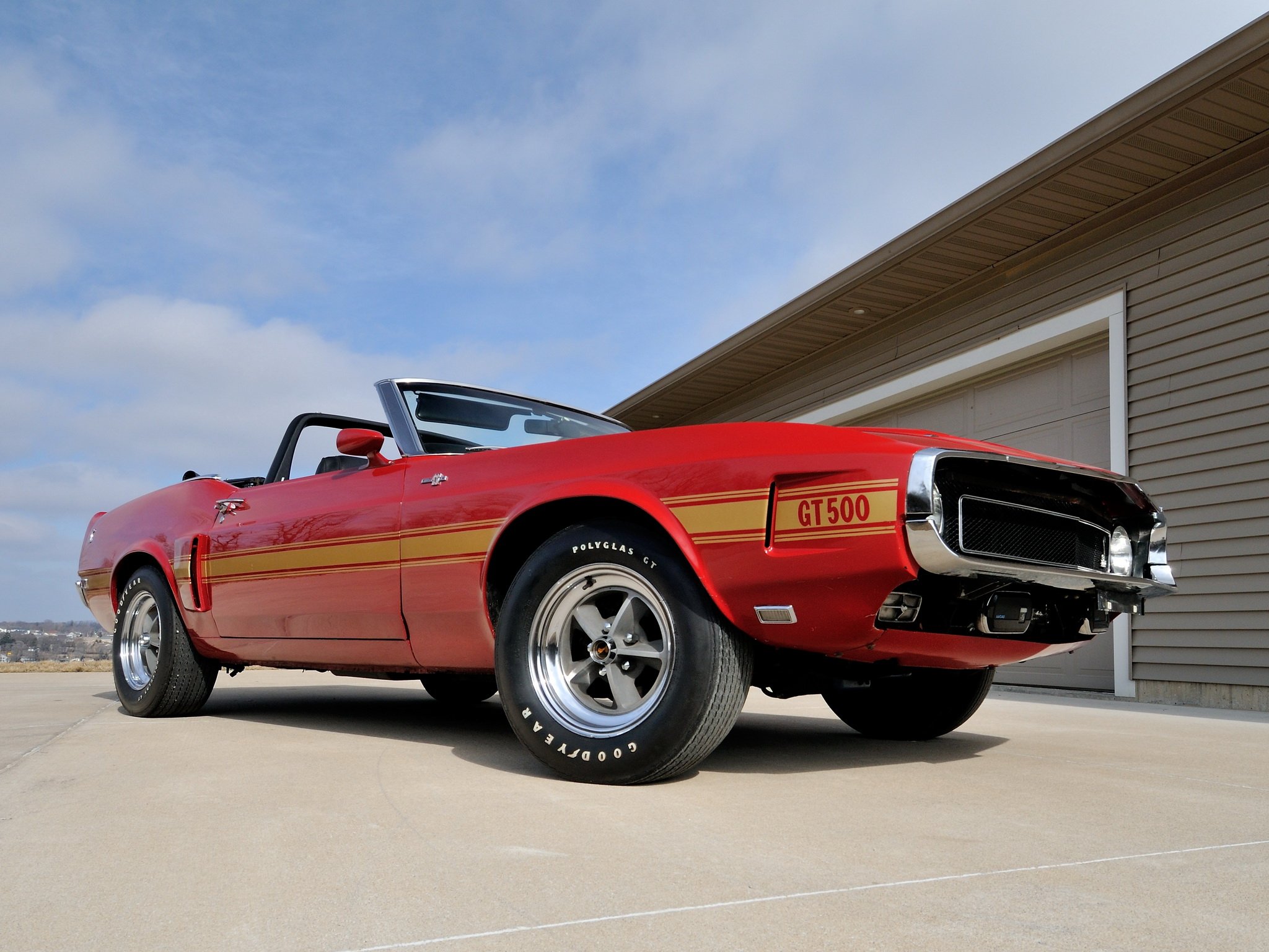 1969, Shelby, Gt500, Convertible, Ford, Mustang, Muscle, Classic Wallpaper