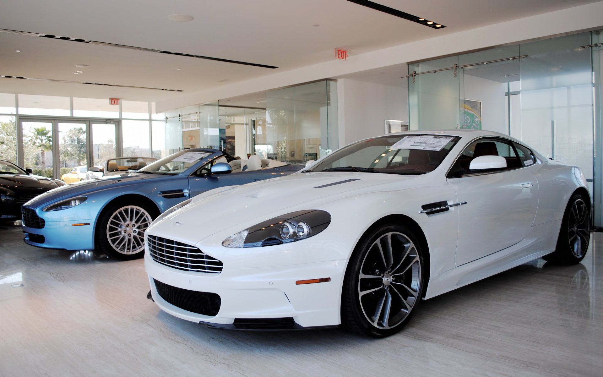 aston, Martin, Dbs, And, Vantage, Roadster Wallpaper