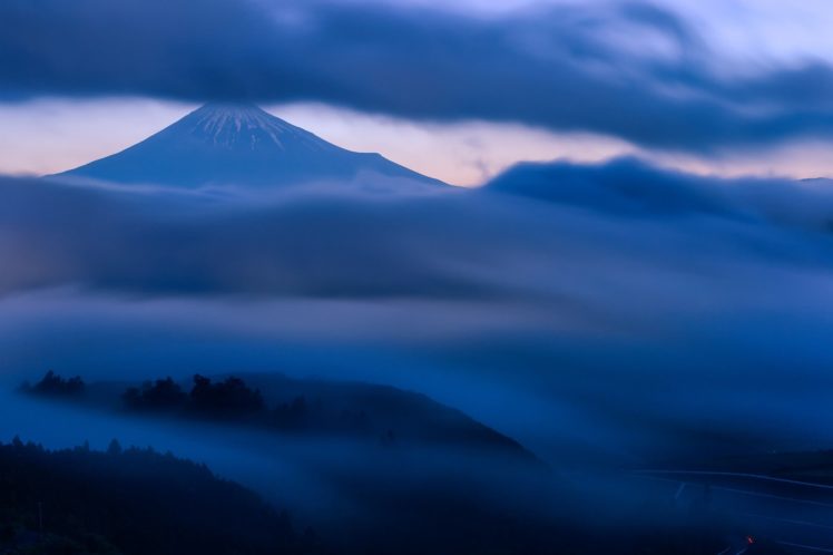 japan, Mountain, Fuji, Volcano, Honshu HD Wallpaper Desktop Background
