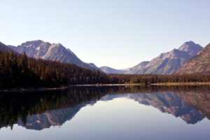 lake, Mountain, Landscape