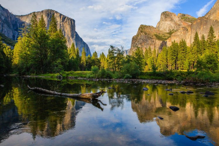 landscape, Rocks, Park, Forest, National, Park, California, Yosemite HD Wallpaper Desktop Background