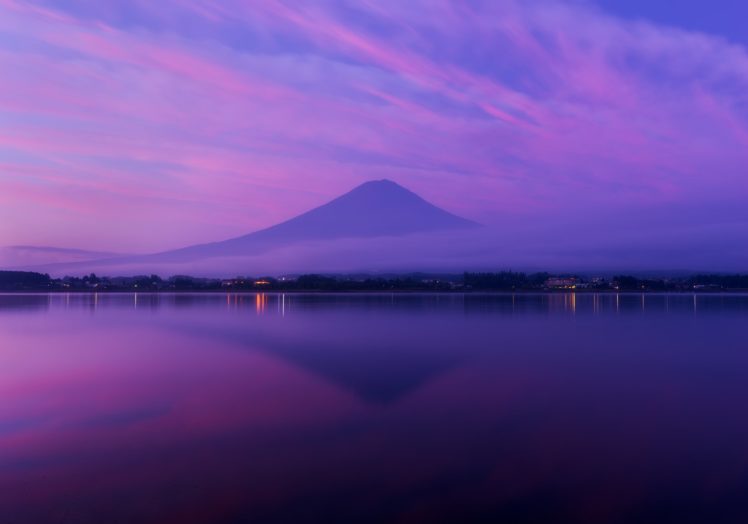 volcano, Mountain, Fuji, Japan, Honshu HD Wallpaper Desktop Background