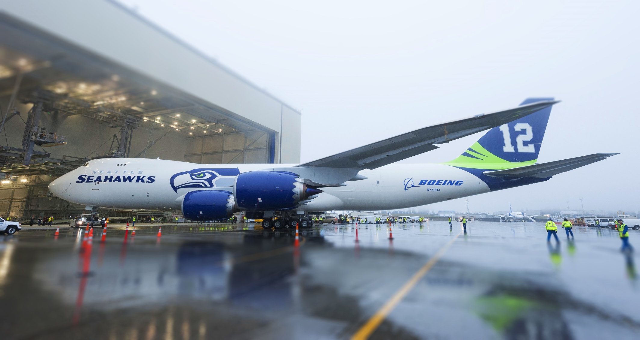 seattle, Seahawks, Nfl, Football, Airliner, Beoing