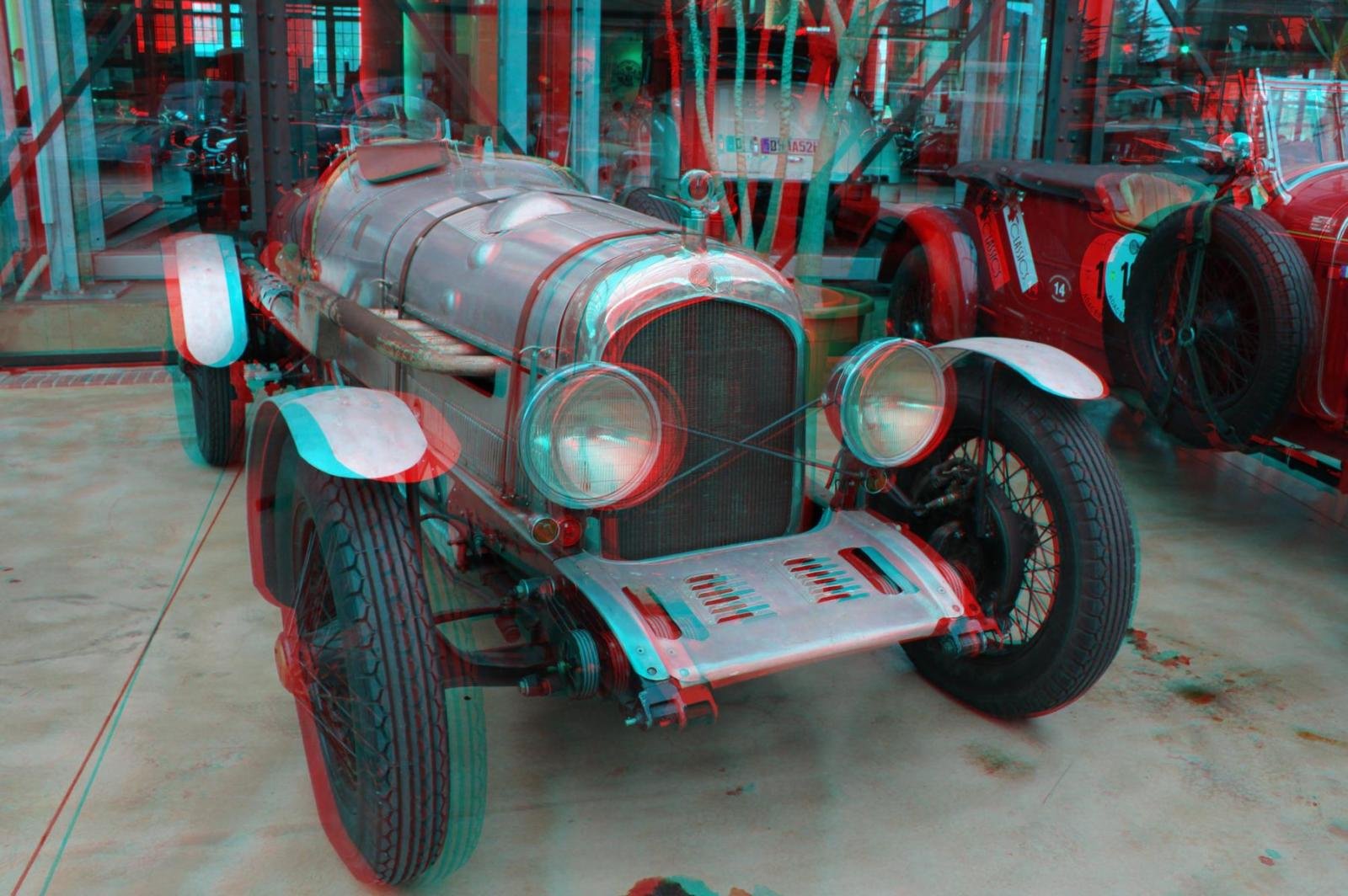 3d, Anaglyph, Glasses, Vintage, Cars Wallpaper