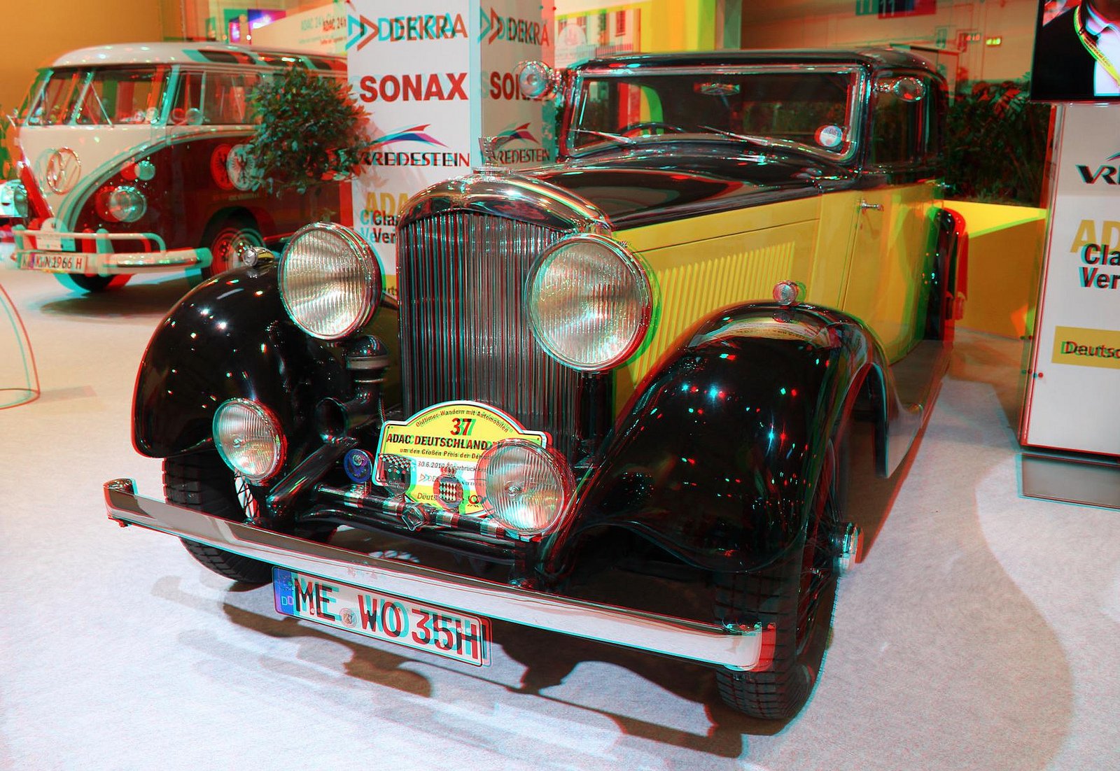 3d, Anaglyph, Glasses, Vintage, Cars Wallpaper