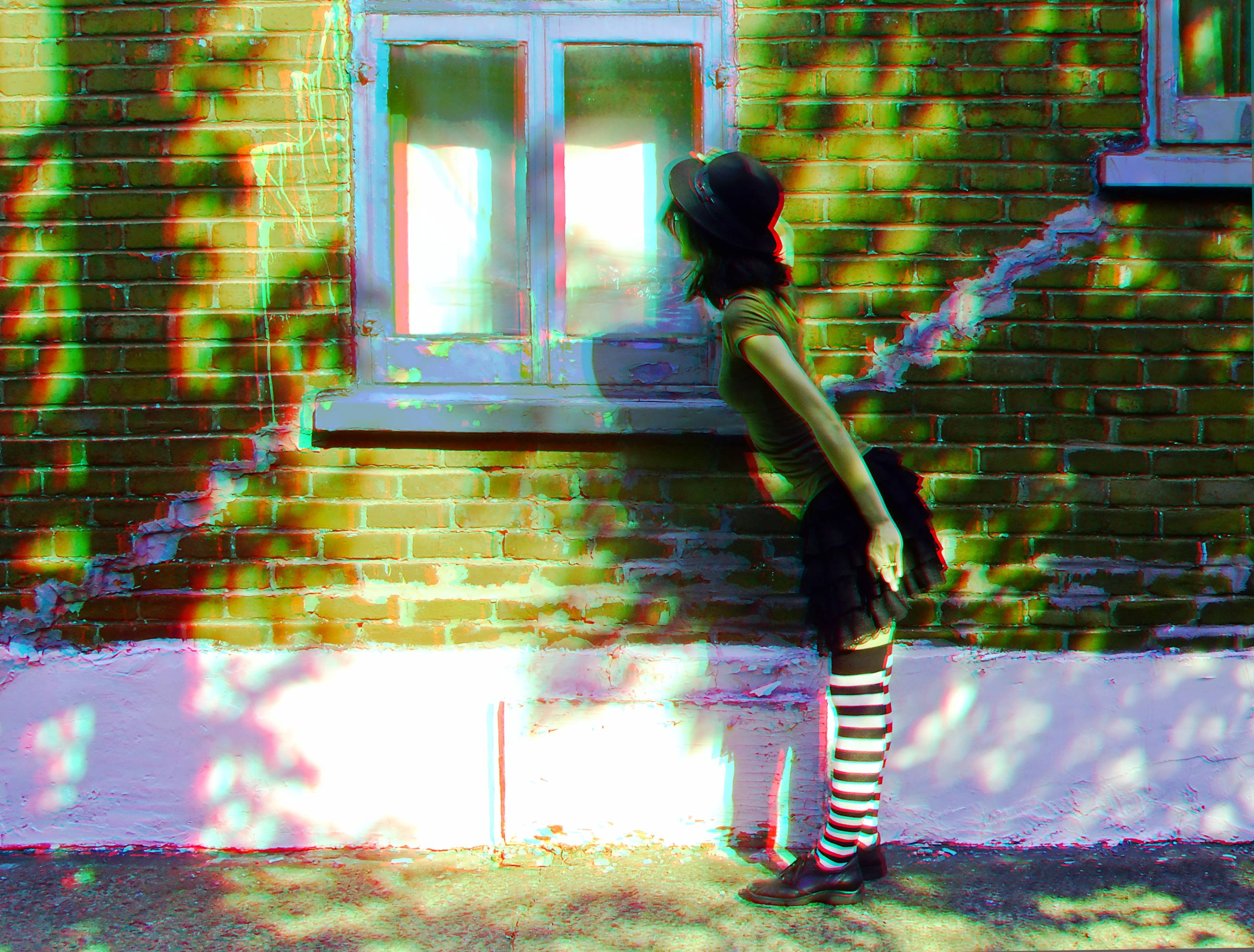 anaglyph, Cars, Glasses, Nature Wallpaper