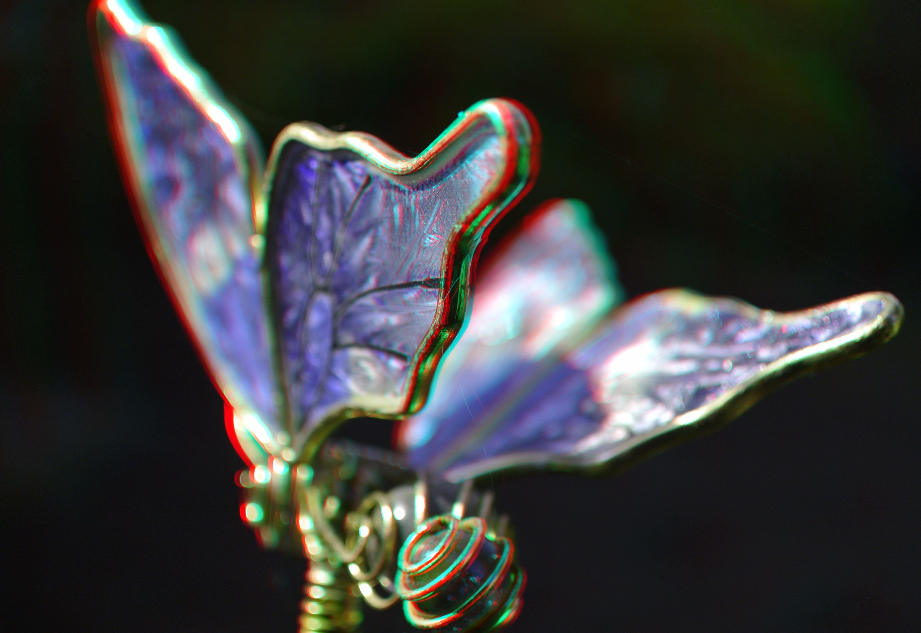 anaglyph, Cars, Glasses, Nature Wallpaper