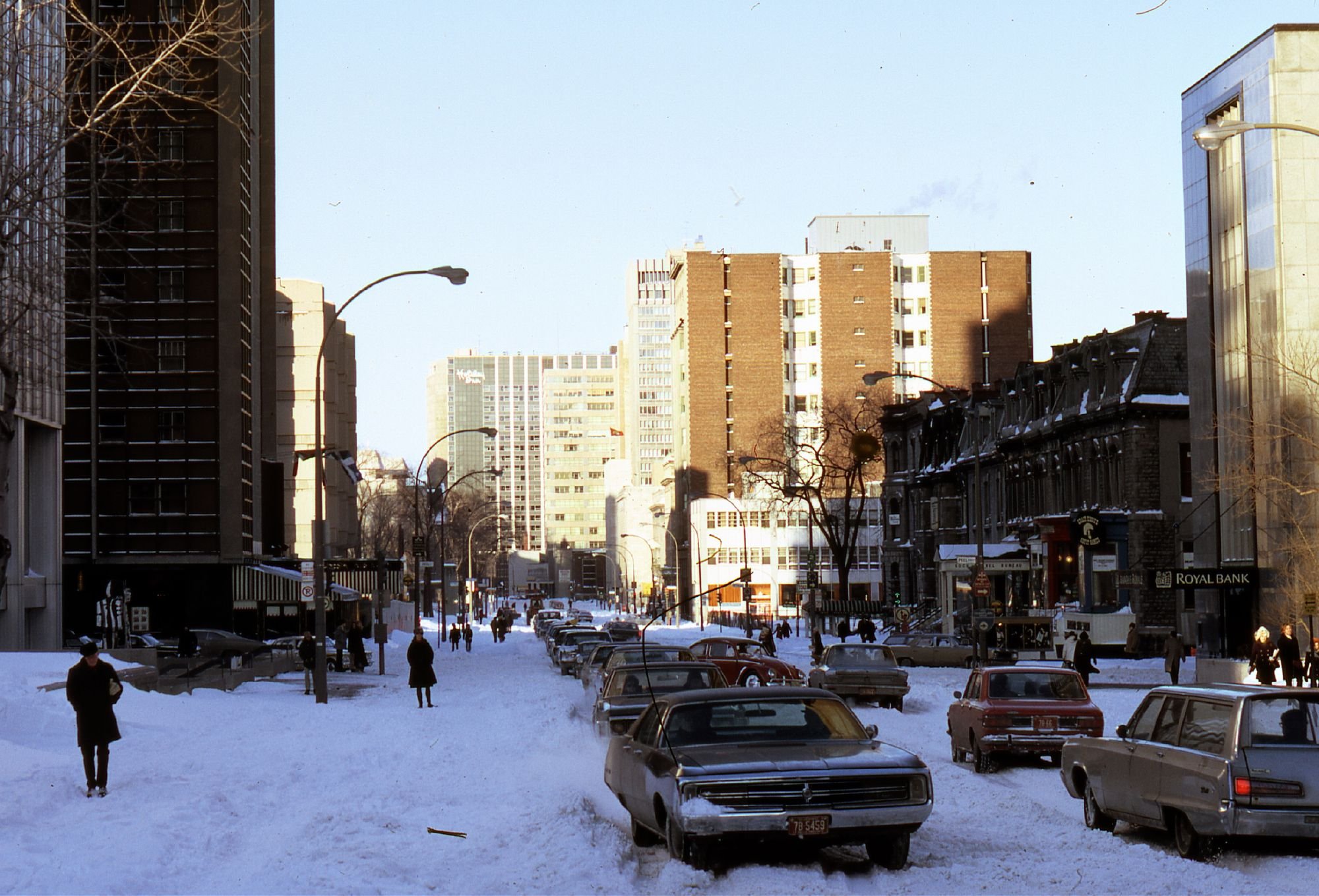 montreal, Quebec, Canada, Building, Winter, Traffic Wallpaper