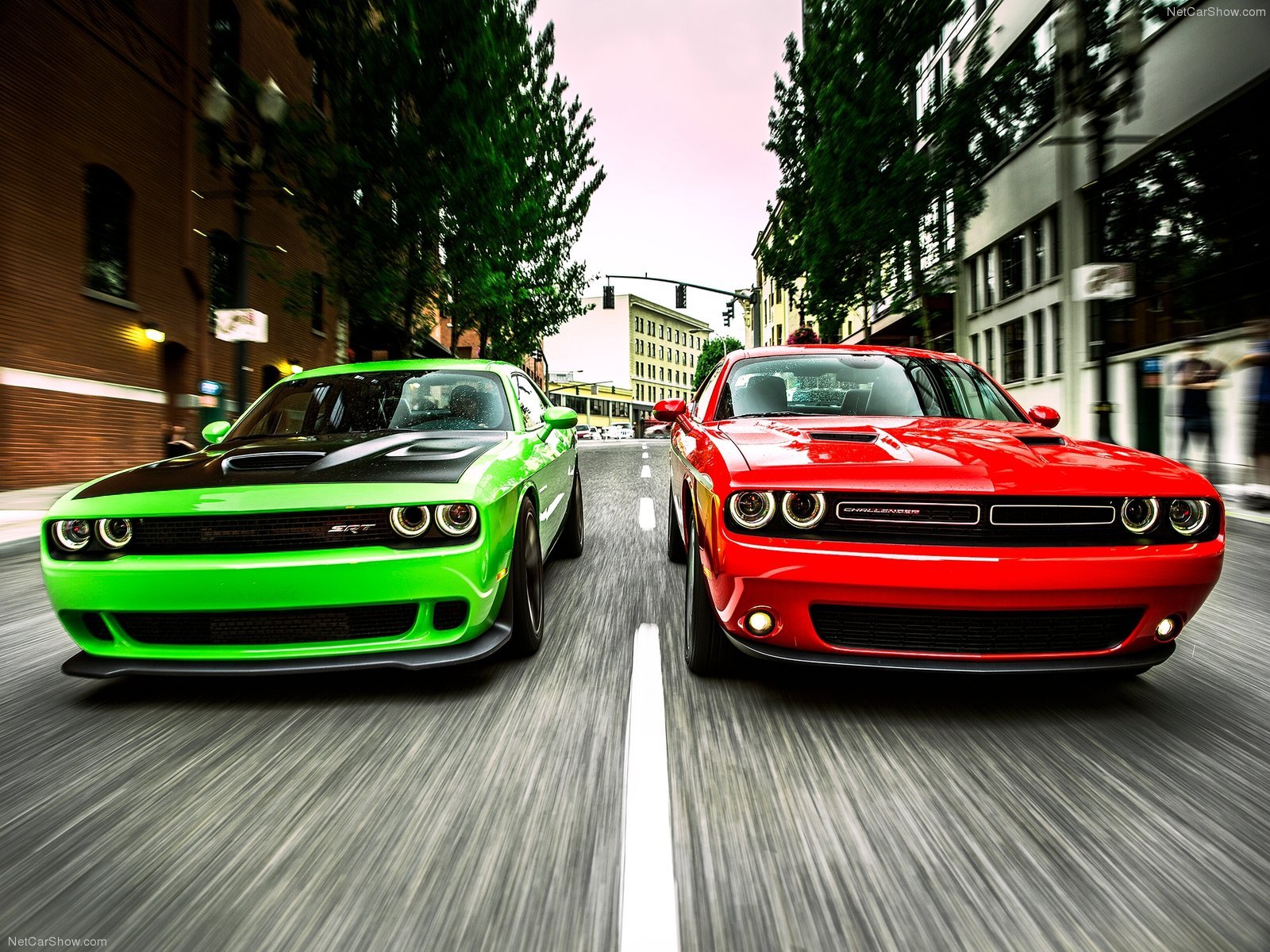 dodge, Challenger, Srt, Hellcat, 2015 Wallpaper
