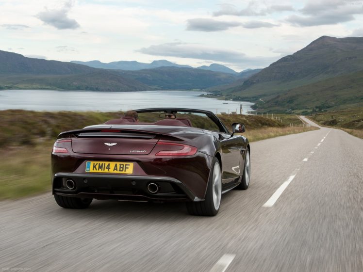 2015, Aston, Martin, Vanquish, Volante, Convertible, Cabriolet HD Wallpaper Desktop Background