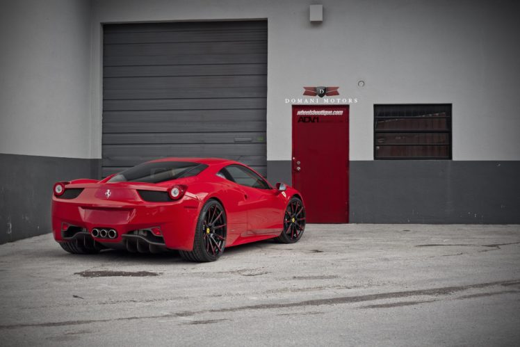 adv1, Ferrari, Supercar, 458, Tuning, Whells HD Wallpaper Desktop Background