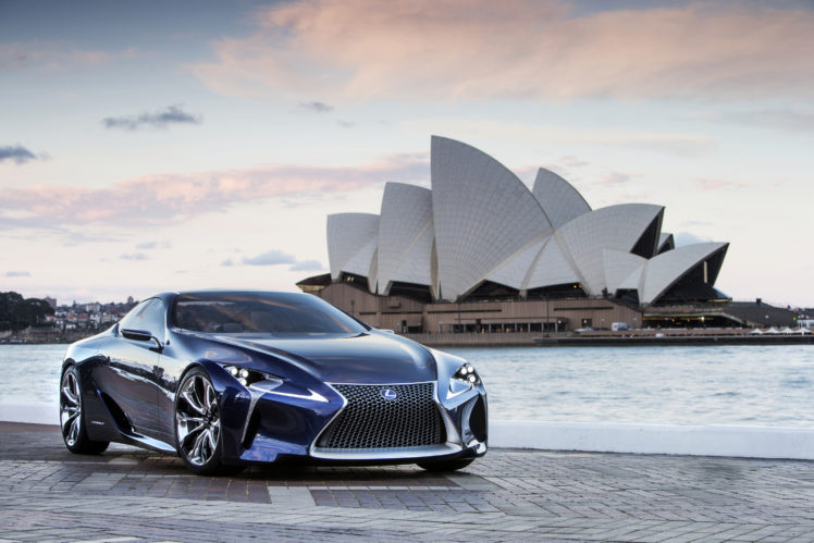 lexus, Lf lc, Concept, Supercar HD Wallpaper Desktop Background